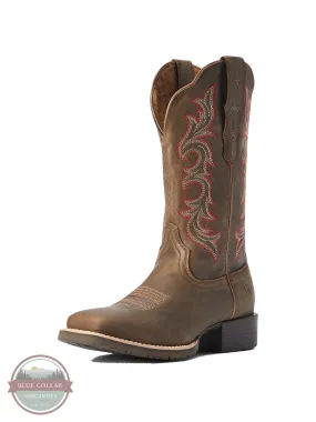 10042385 Hybrid Rancher Stretchfit Square Toe Western Boots