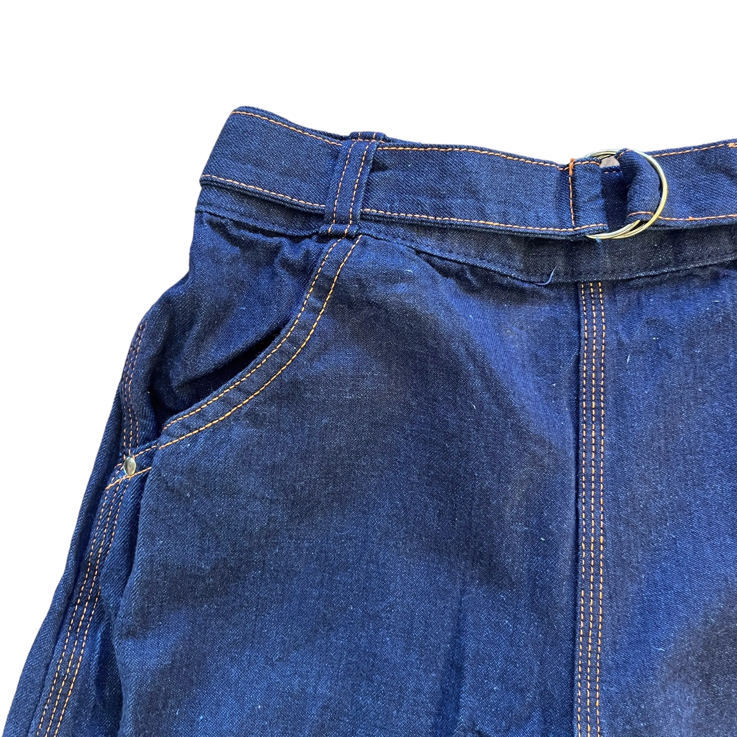 1960's Denim Children's Trousers 8-10Y