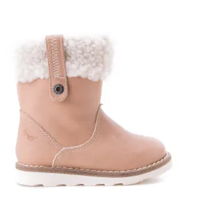 (2650-3) Emel beige winter boots