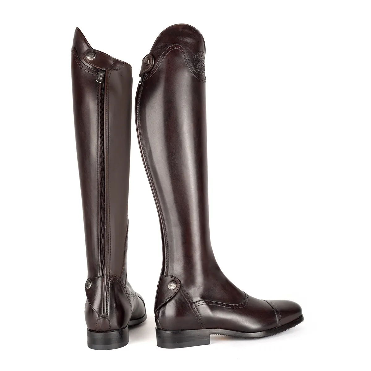 33202<br>Brown standard riding boots [34 - 39]