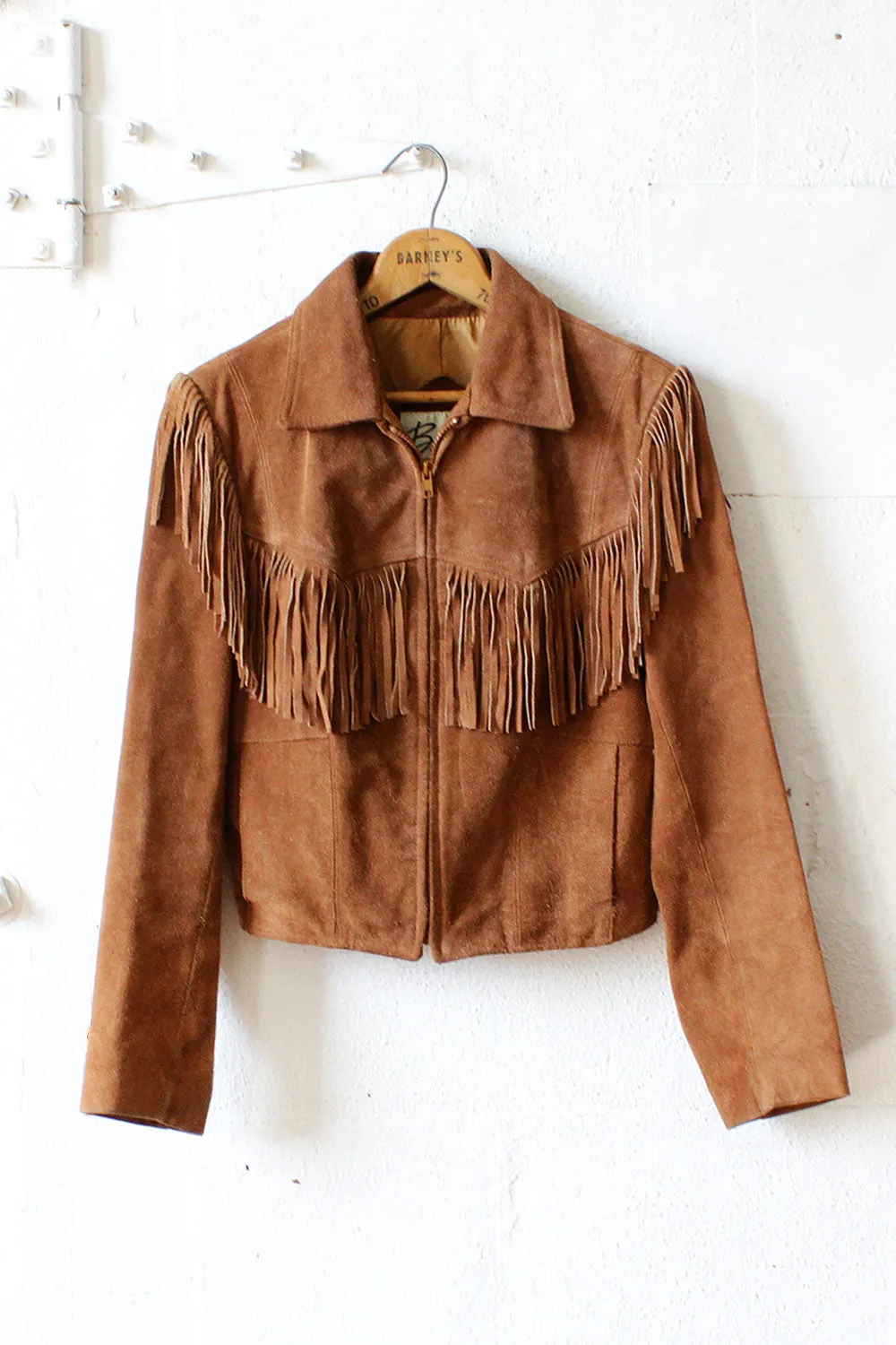 70s Sahara Fringe Coat S