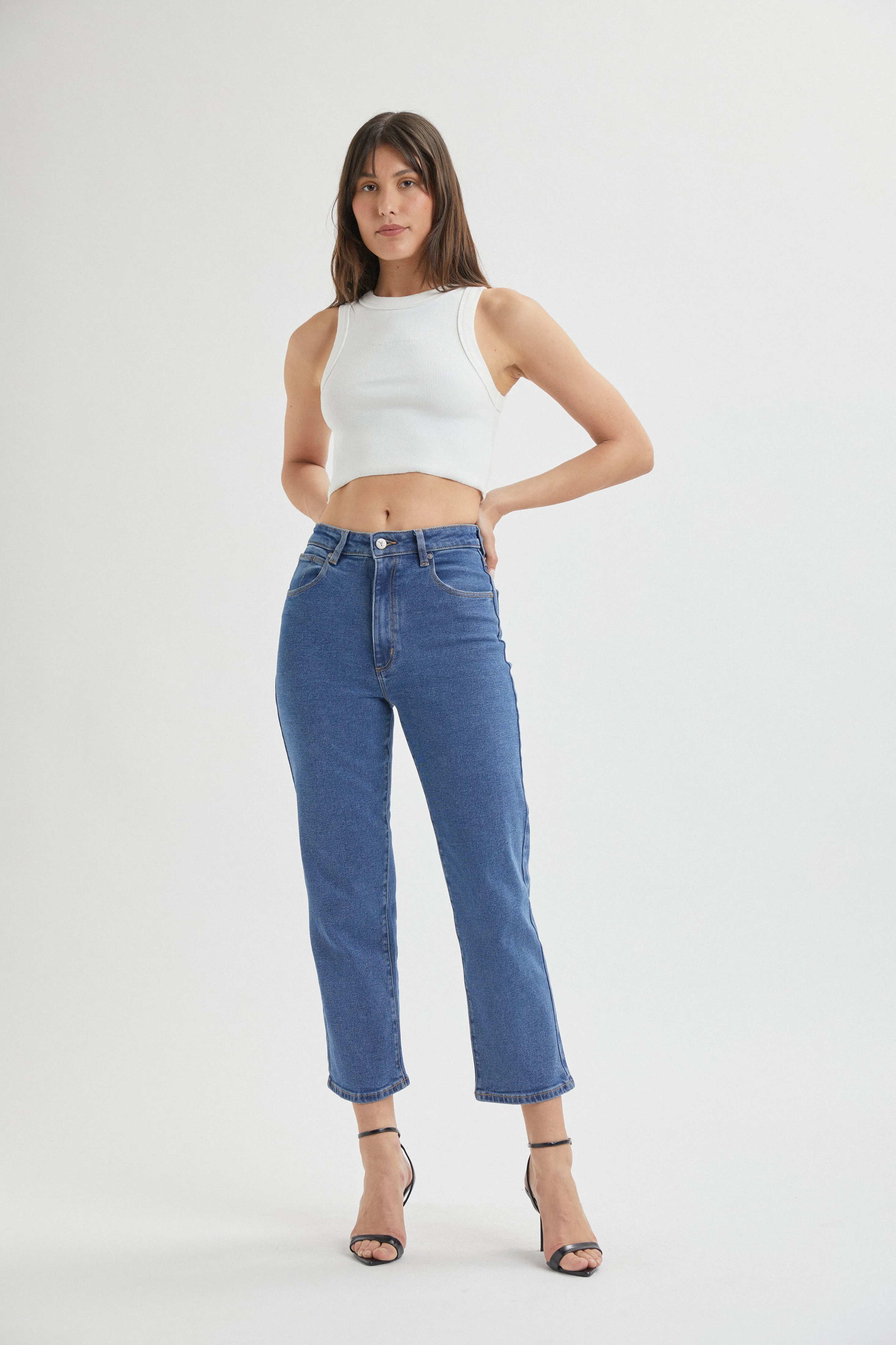 Abrand Venice Straight Electra Jeans