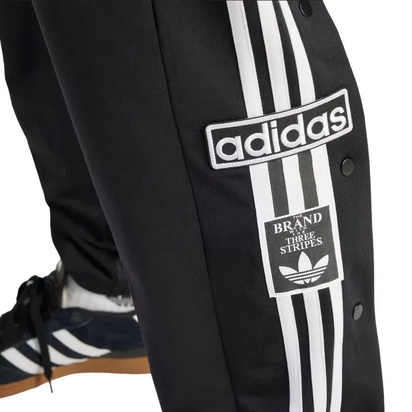 Adidas sports trousers with Adicolor Adibreak buttons IM8219 black white