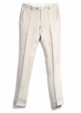 ALEX | Formal Suit Trousers | Ecru