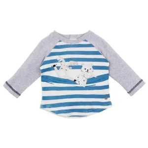 Alexander Stripe Animal Tee