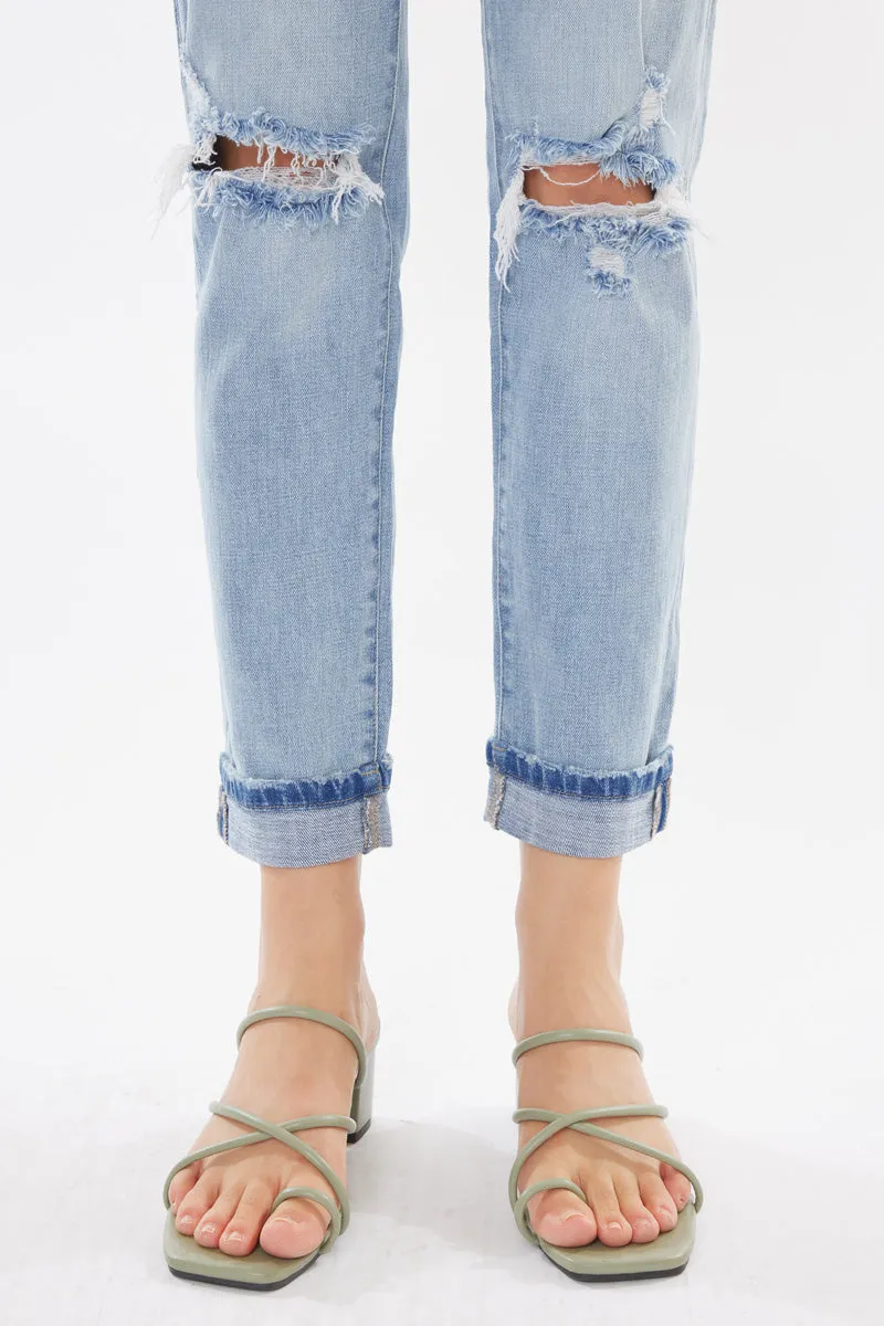 Amie High Rise Boyfriend Jeans