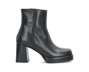 Ankle Boots Platå Black