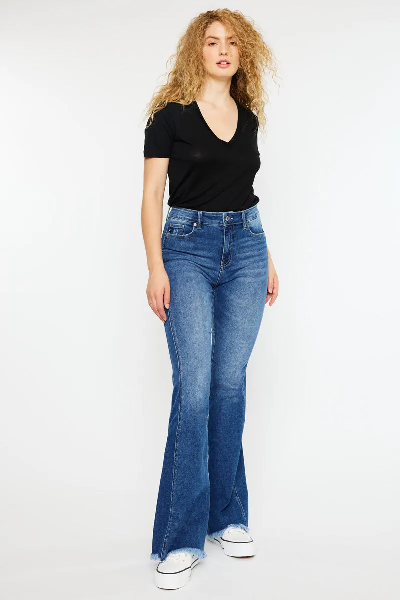 Annika High Rise Flare Jeans - Curvy