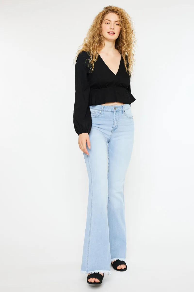 Annika High Rise Flare Jeans - Curvy