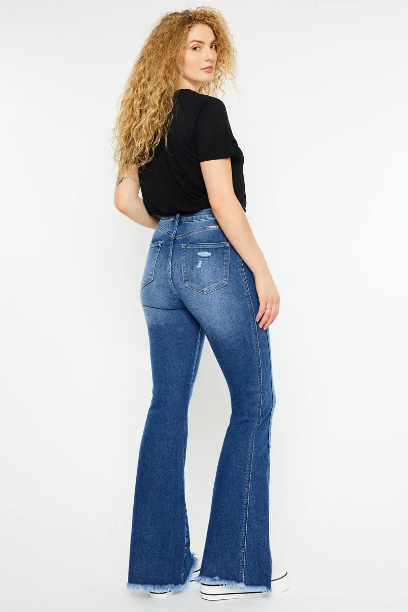 Annika High Rise Flare Jeans - Curvy