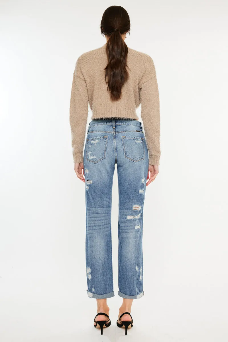 Baker Mid Rise Boyfriend Jeans