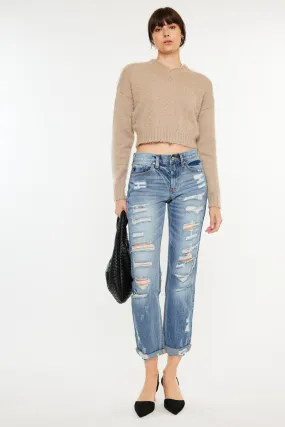 Baker Mid Rise Boyfriend Jeans