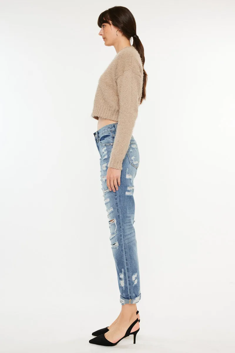 Baker Mid Rise Boyfriend Jeans