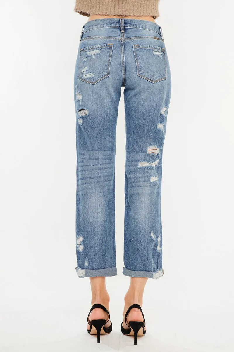 Baker Mid Rise Boyfriend Jeans