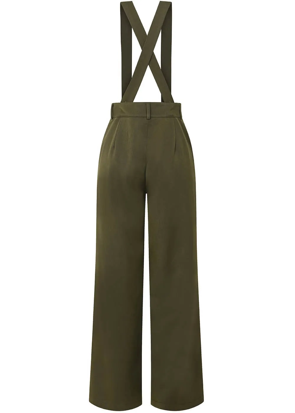 Banned The Classic 40's Trousers Green