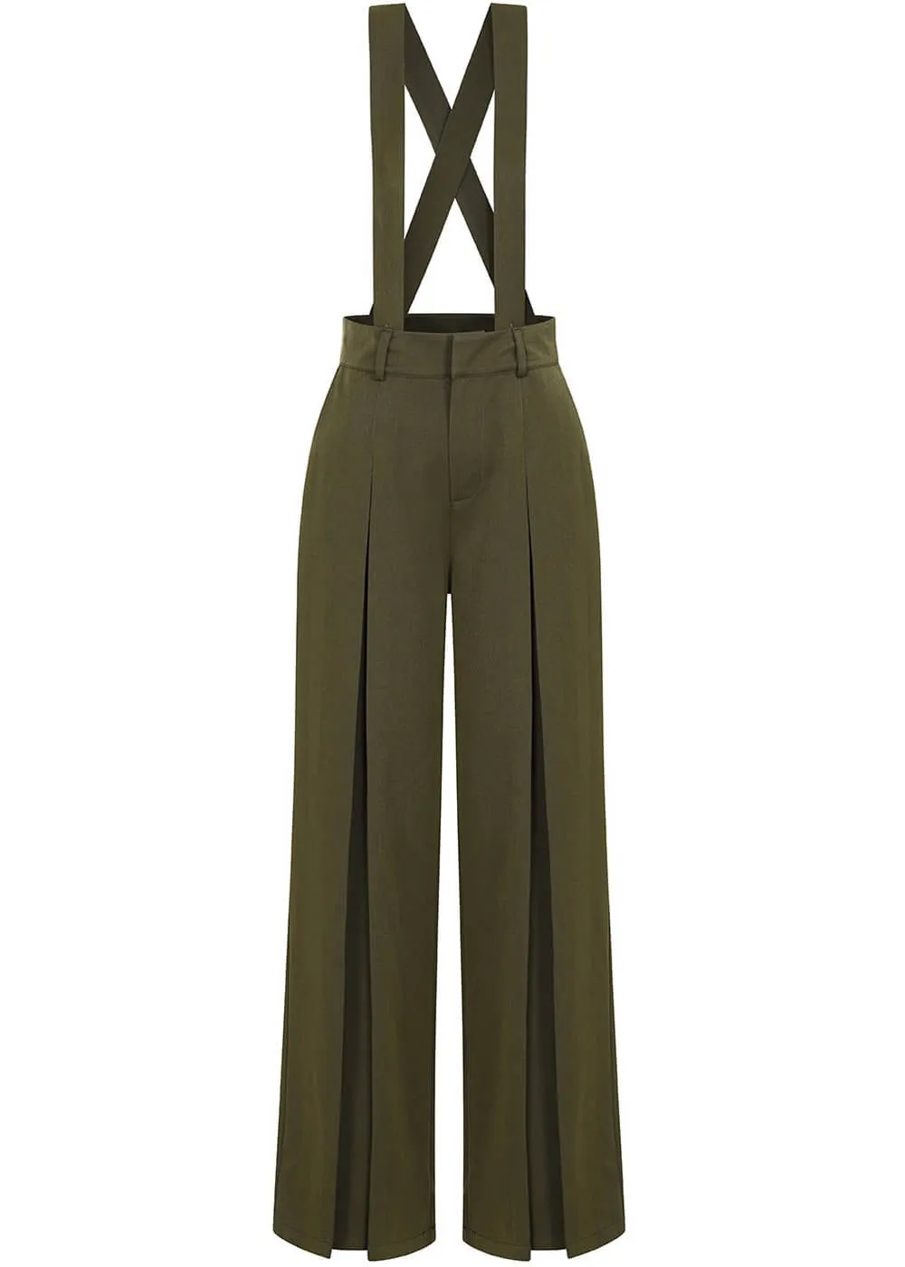 Banned The Classic 40's Trousers Green