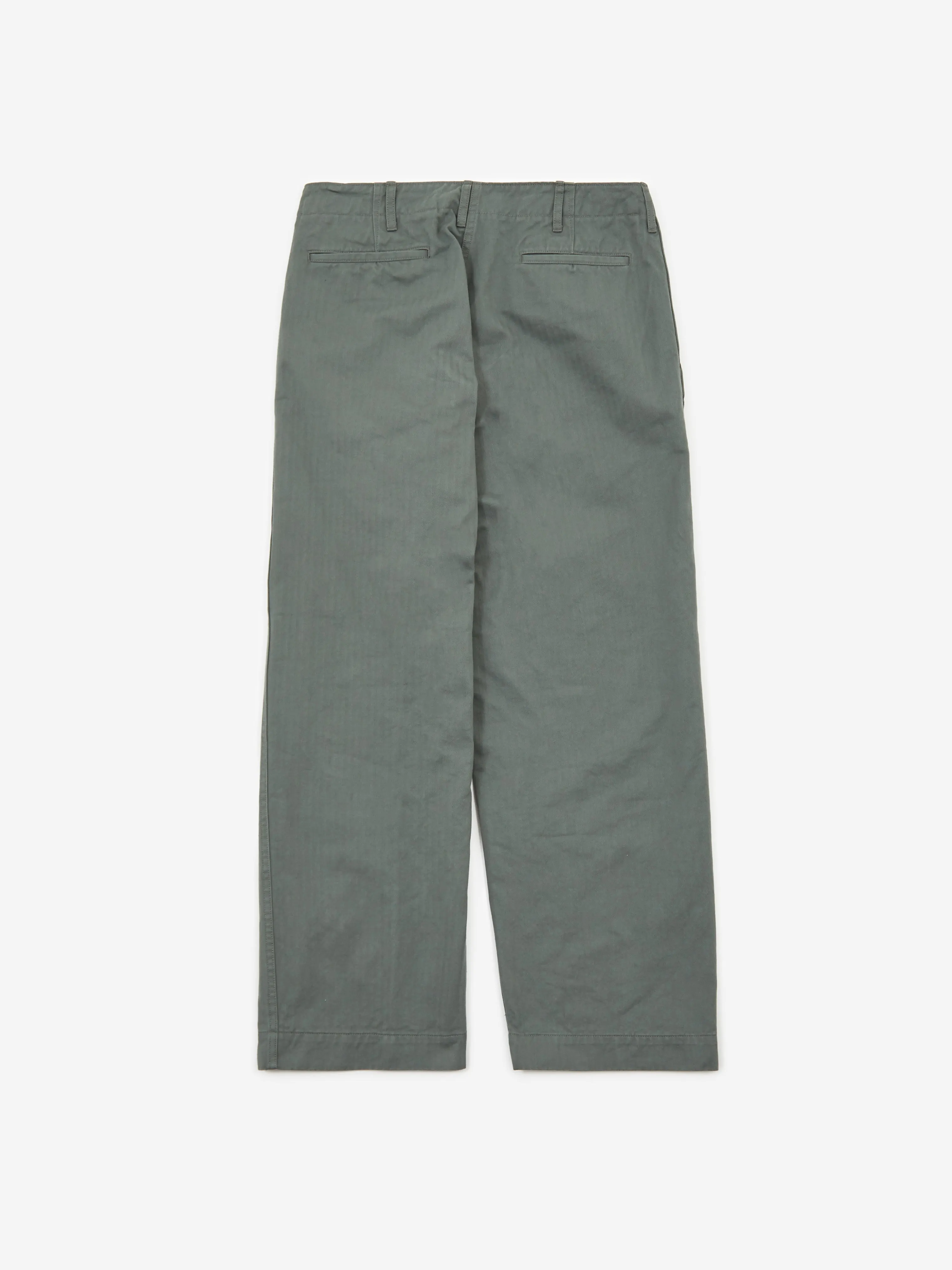 Beams Plus MIL Trousers Herringbone - Sage