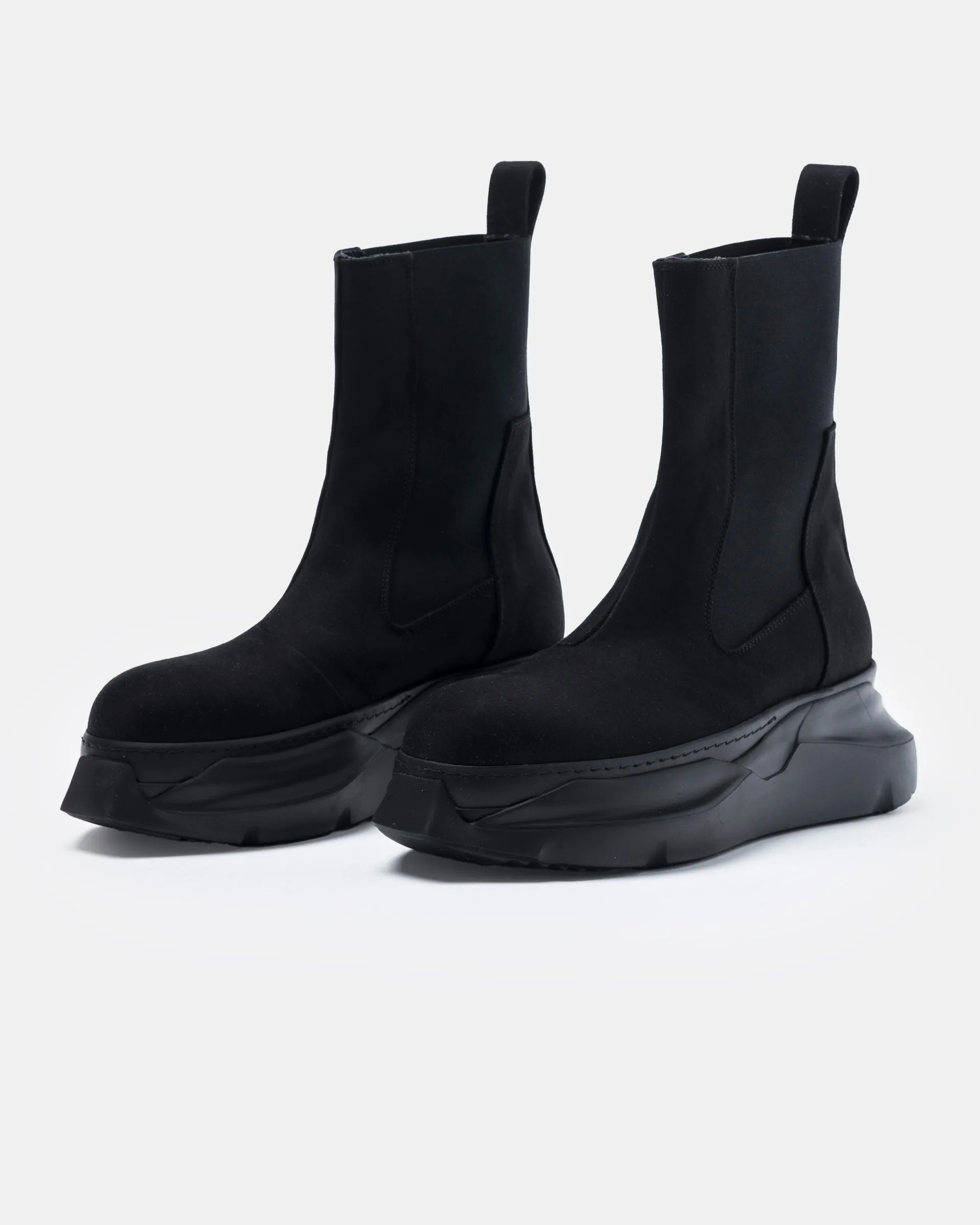 Beatle Abstract Boots in Black