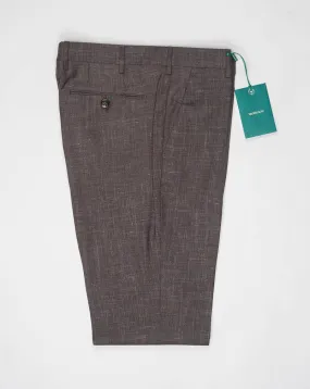 Berwich Morello Loro Piana Summertime Trousers / Brown