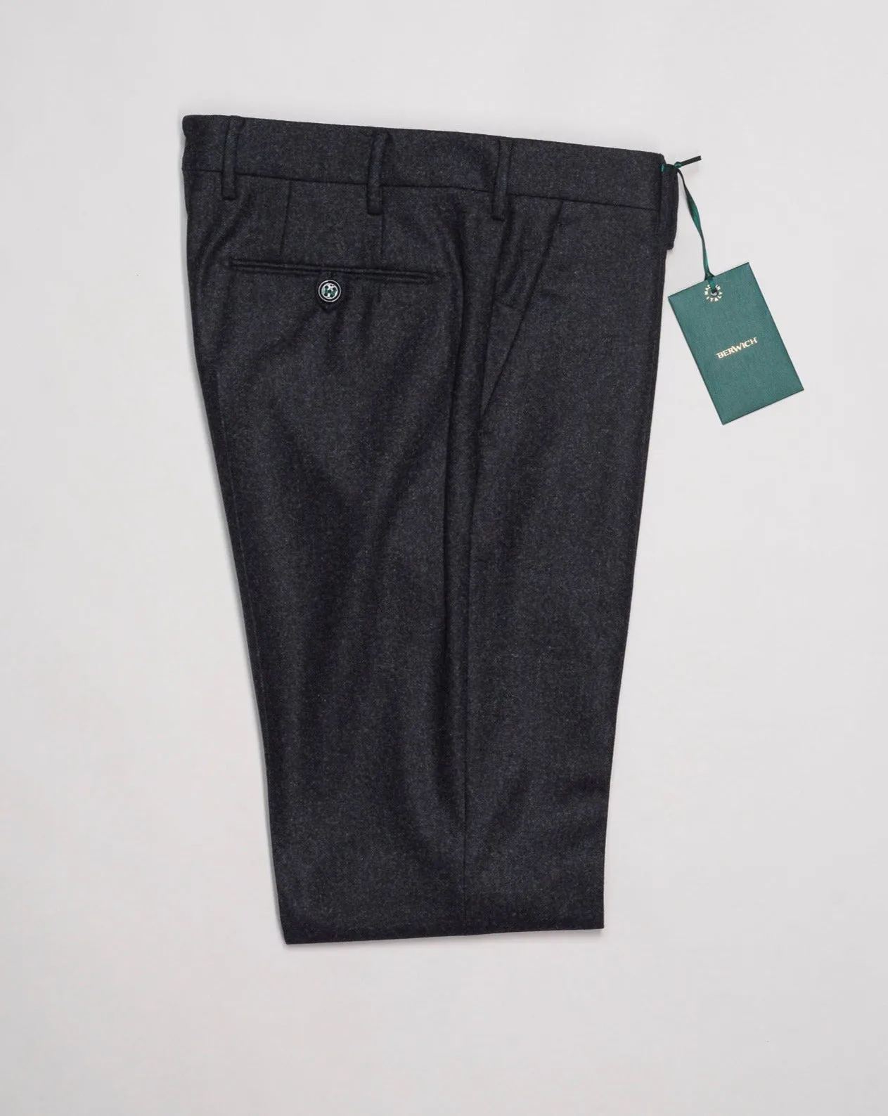 Berwich Morello VBC Flannel Trousers / Antracite