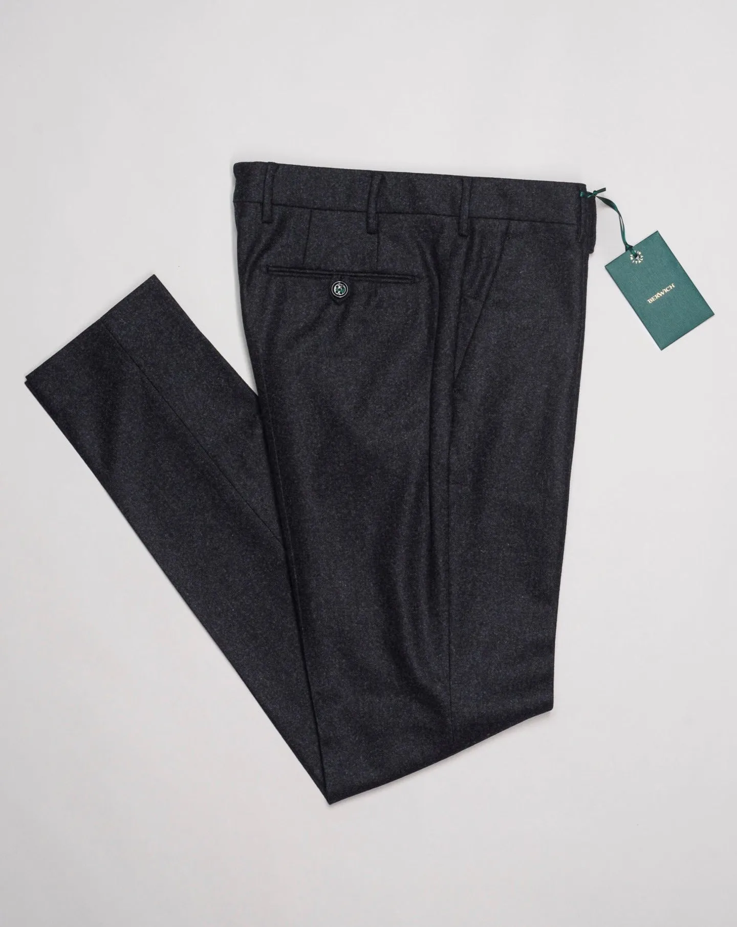 Berwich Morello VBC Flannel Trousers / Antracite