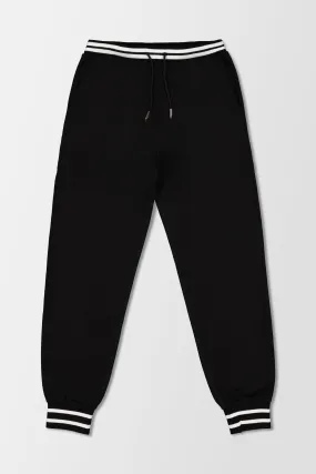 Billionaire Black/Gold Crest Jogging Trousers