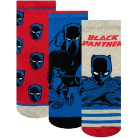 Black Panther Socks - Pack of 3