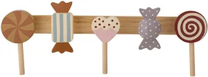 Bloomingville MINI Rudy Coat Rack, Brown, FSC® 100% , Pine