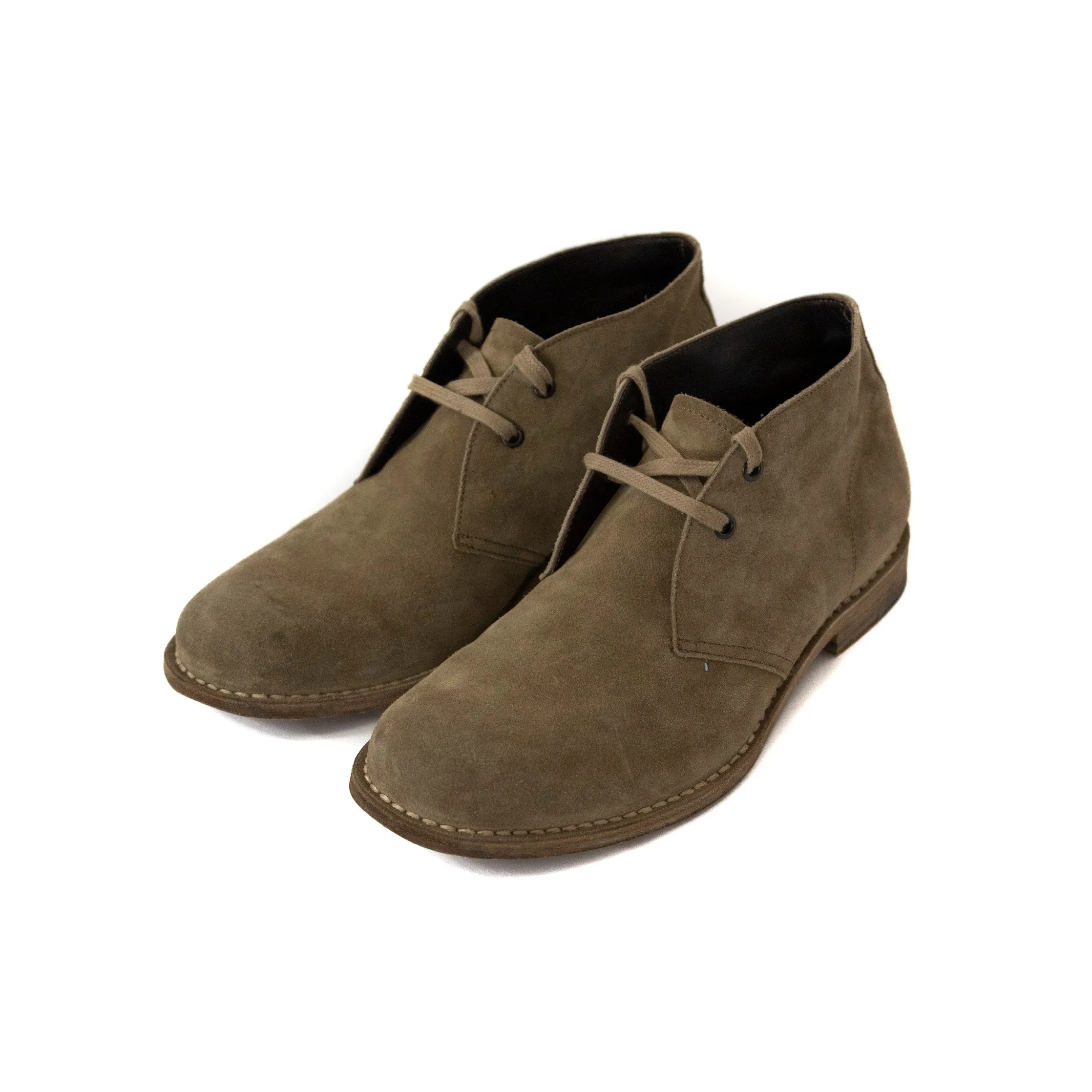 Bottega Venetta Suede Chuka Boots