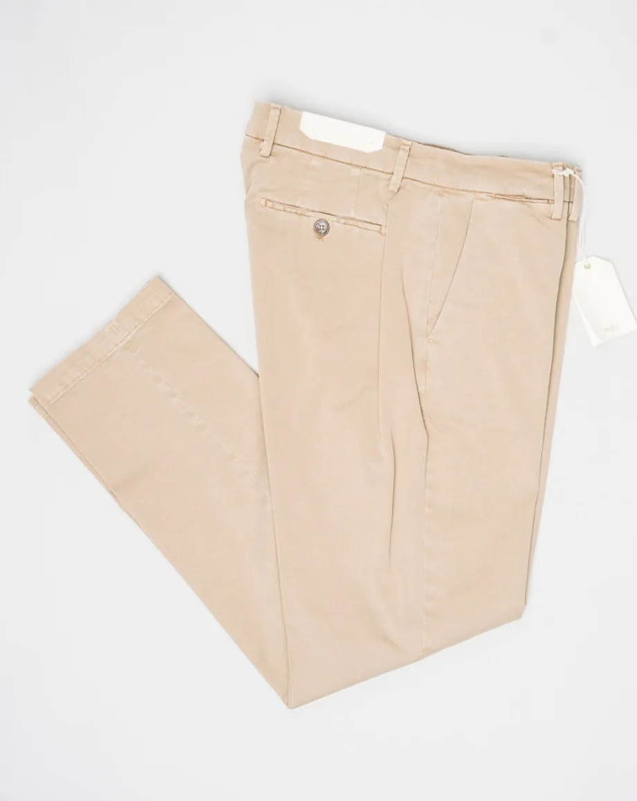 Briglia Garment Dyed Soho Trousers / Beige