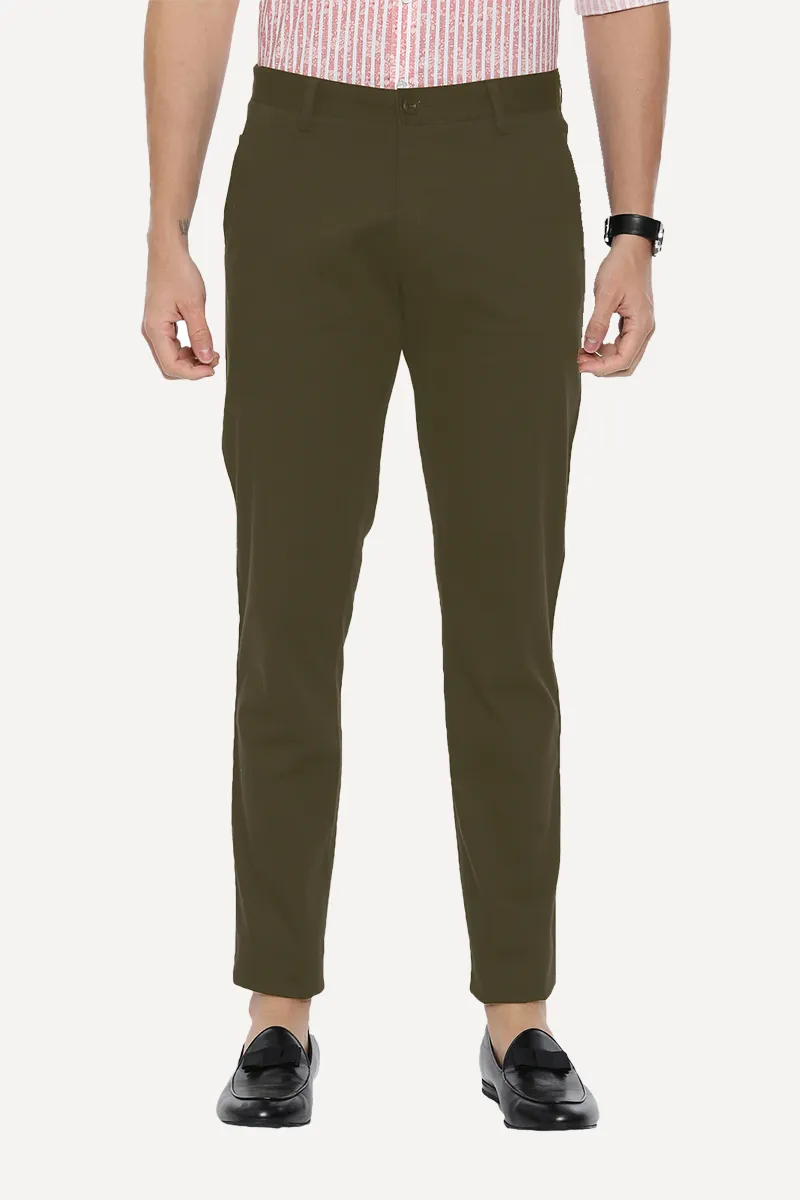 Bronx Chinos - Black and Army Green Pack of 2 Trousers For Men | Ariser