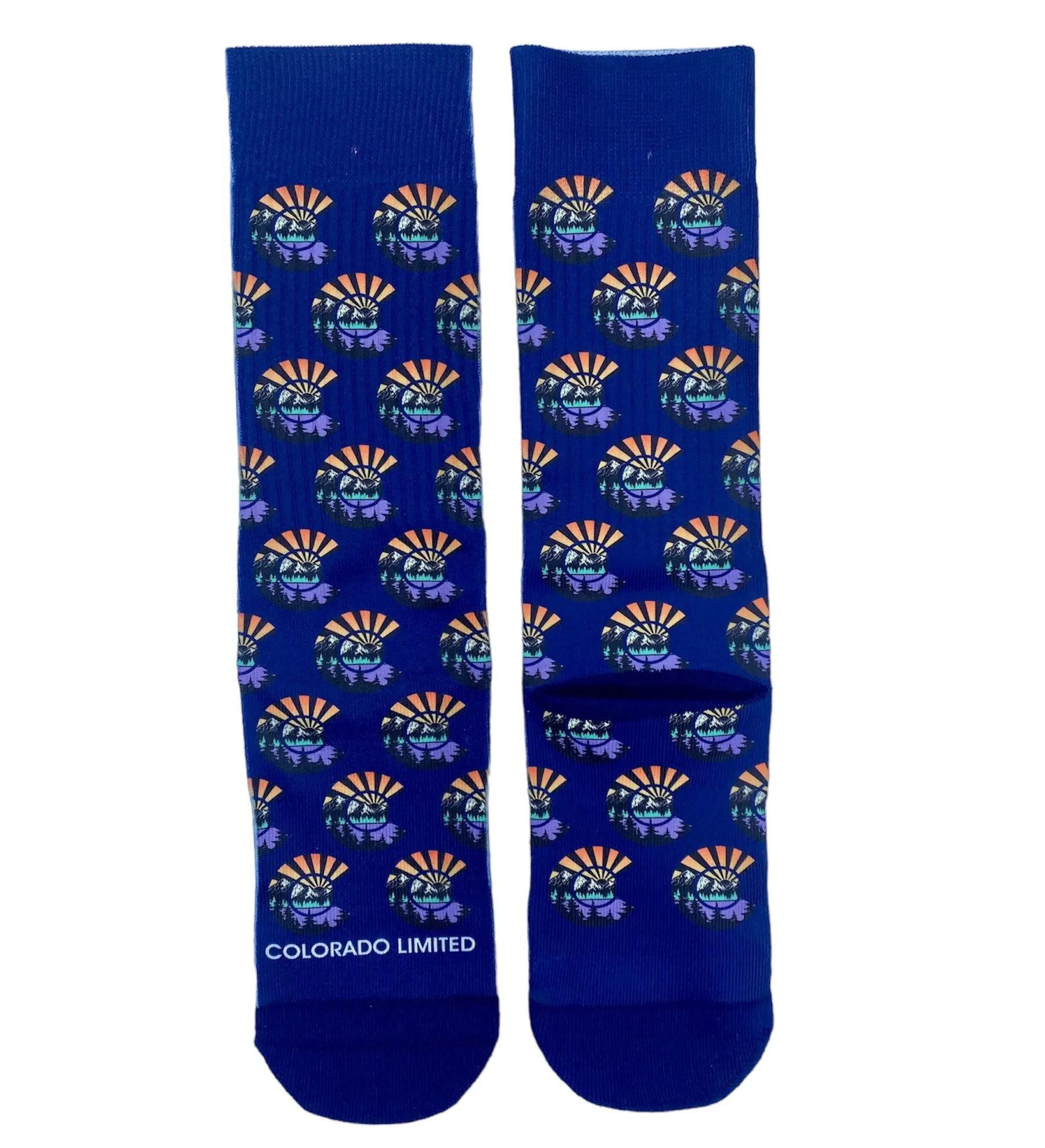 C Burst Socks - Navy