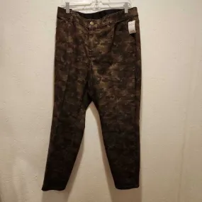 Camo Denim Jeans Size 18