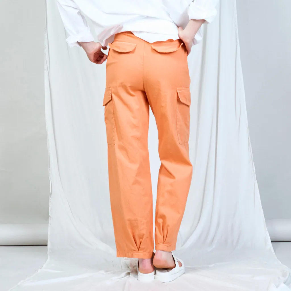 Cargo-style tailored trousers wholesale