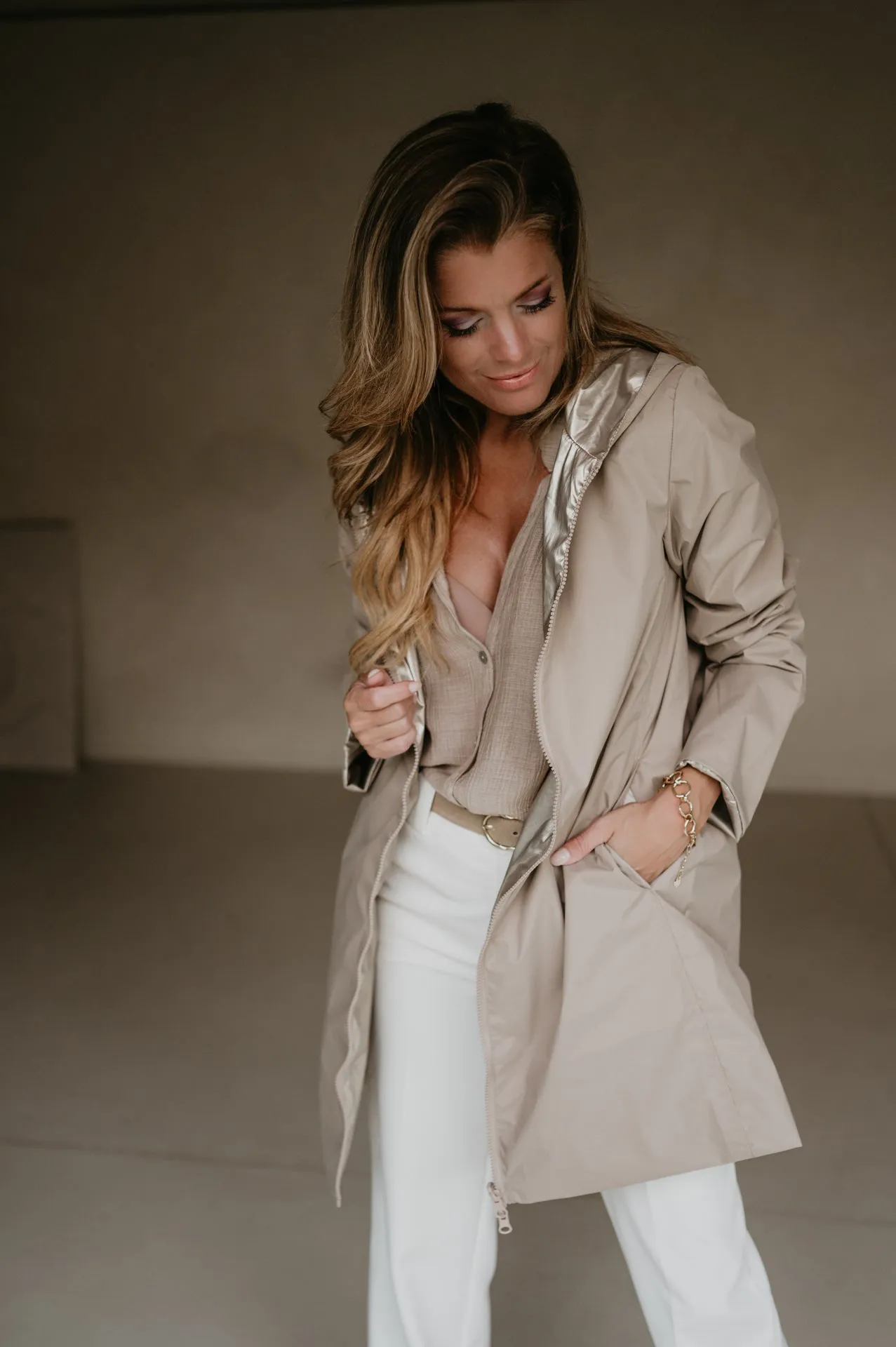 Chiamo jacket I Beige