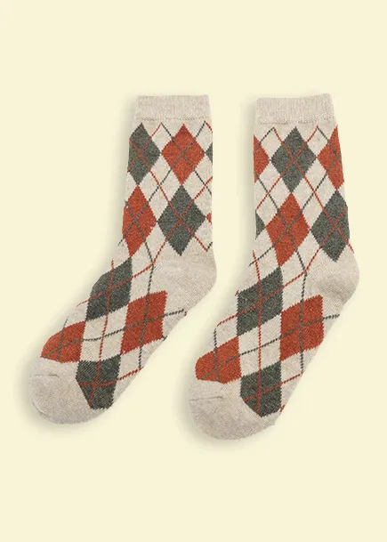 Classic Argyle ankle socks