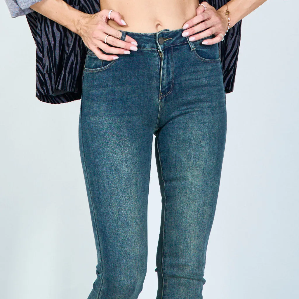 Classic bootcut denim jeans wholesale