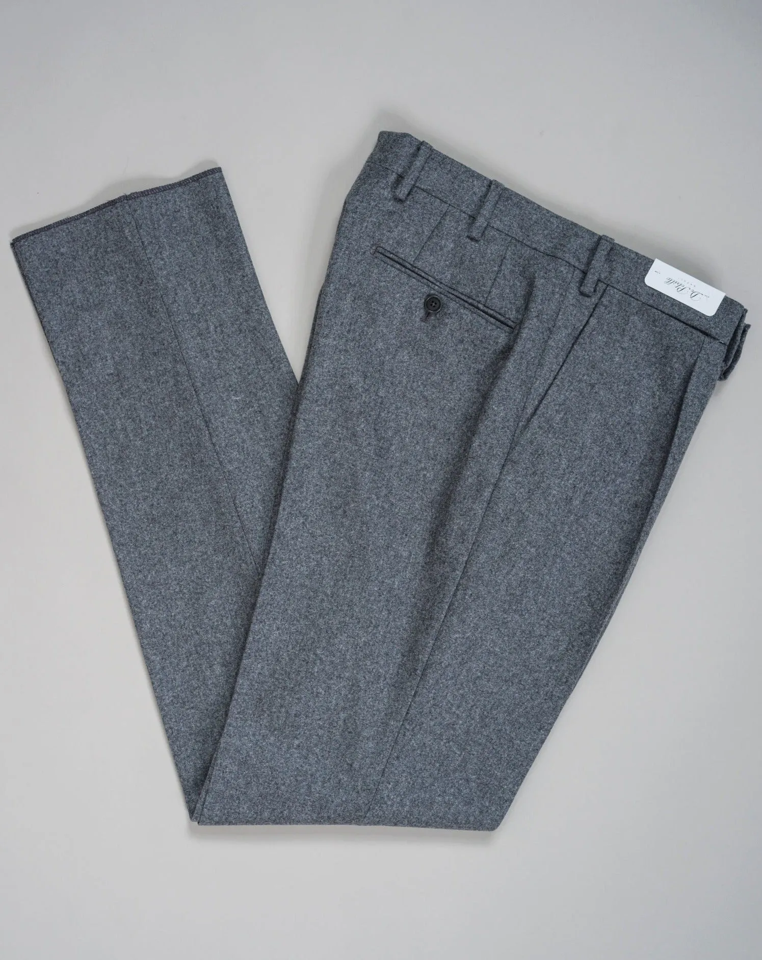 De Petrillo Flannel Trousers / Light Grey