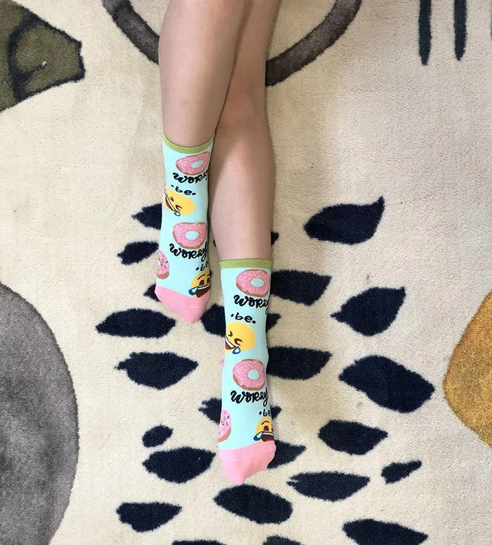 Donut Worry Socks