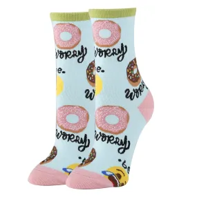 Donut Worry Socks