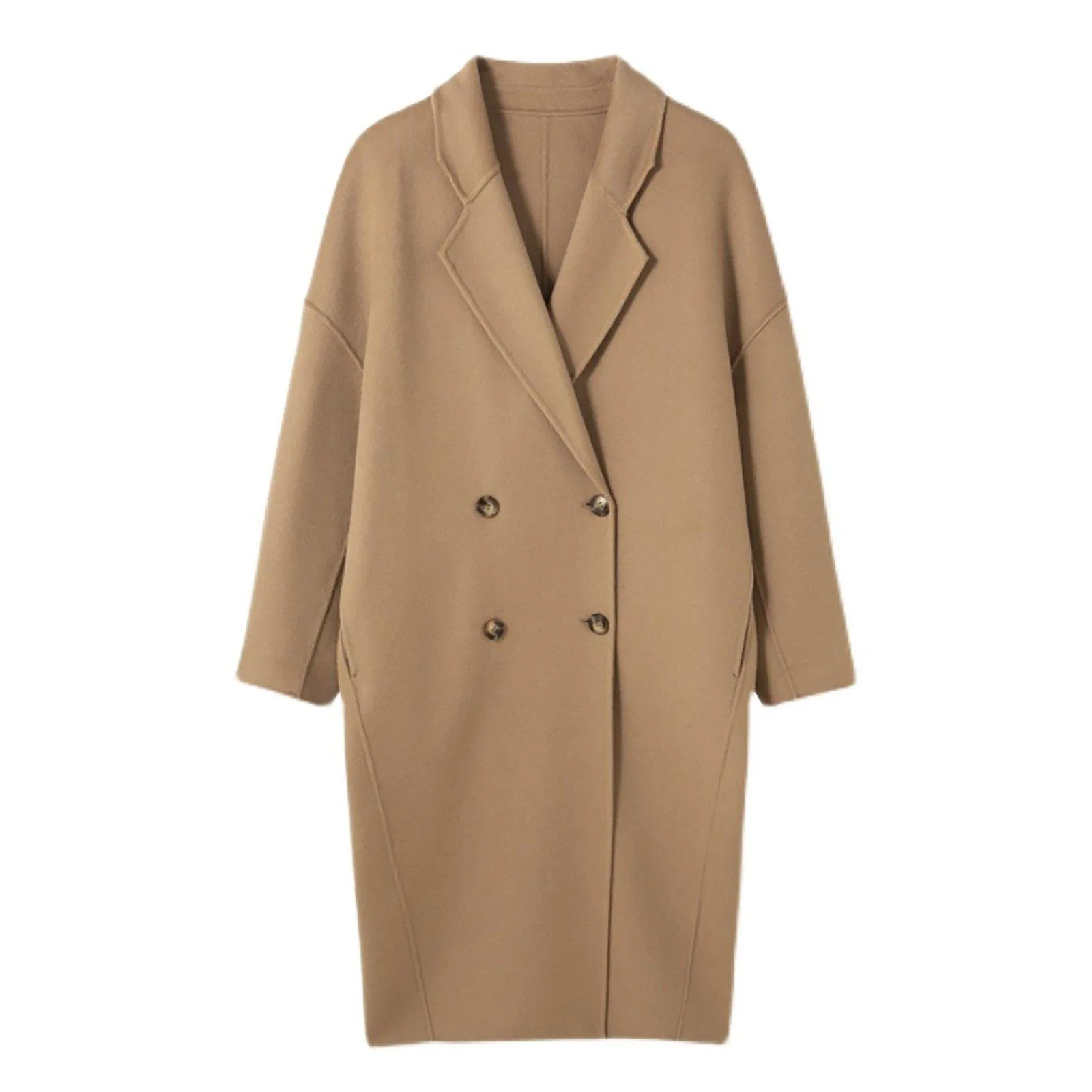 Double Face Wool Long Coat