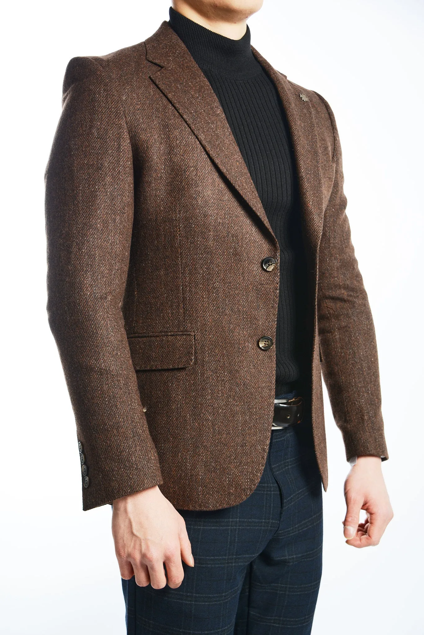 DT Diagonal Stripe Euro Sport Coat