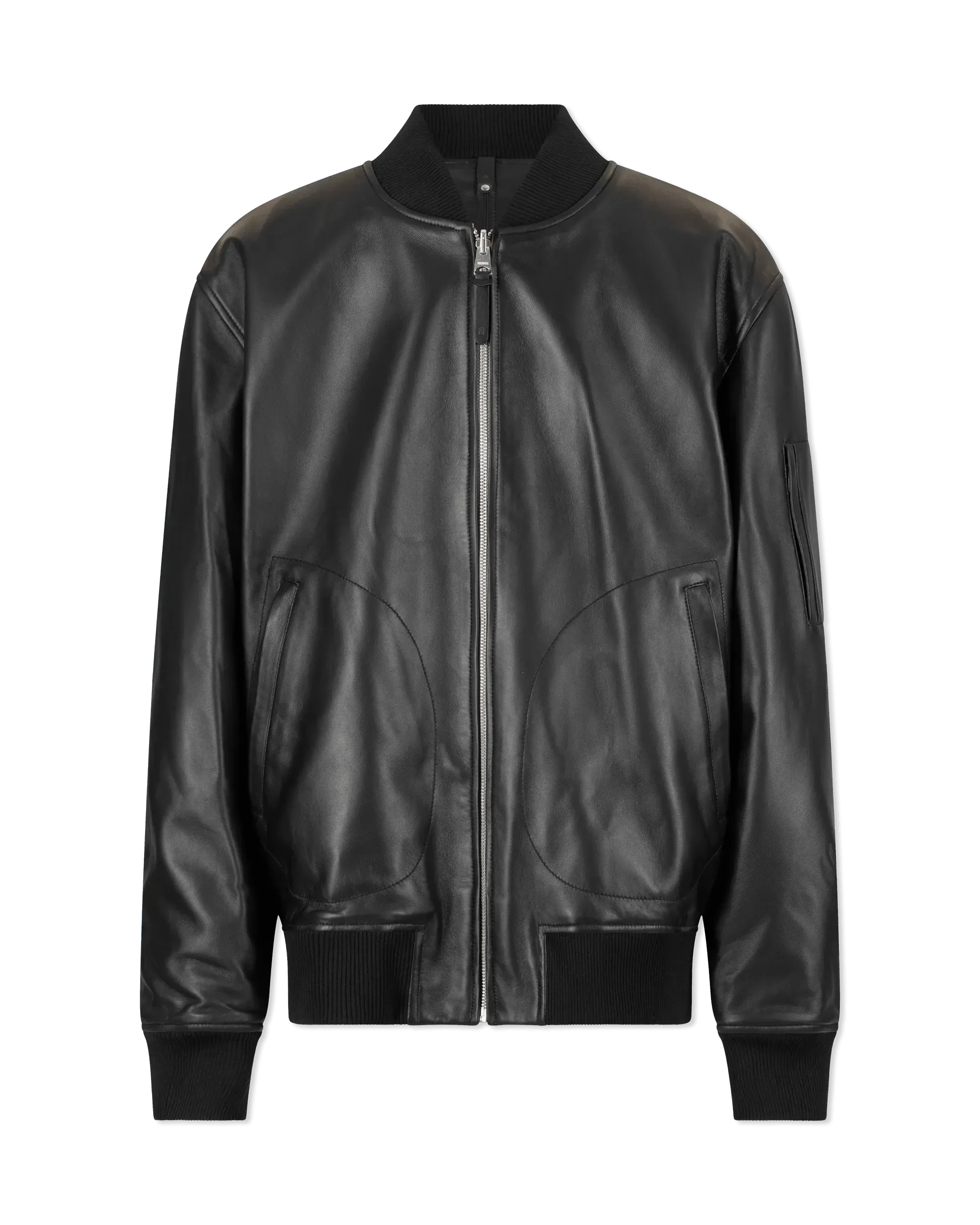 Easton-R Reversible Leather Bomber Jacket