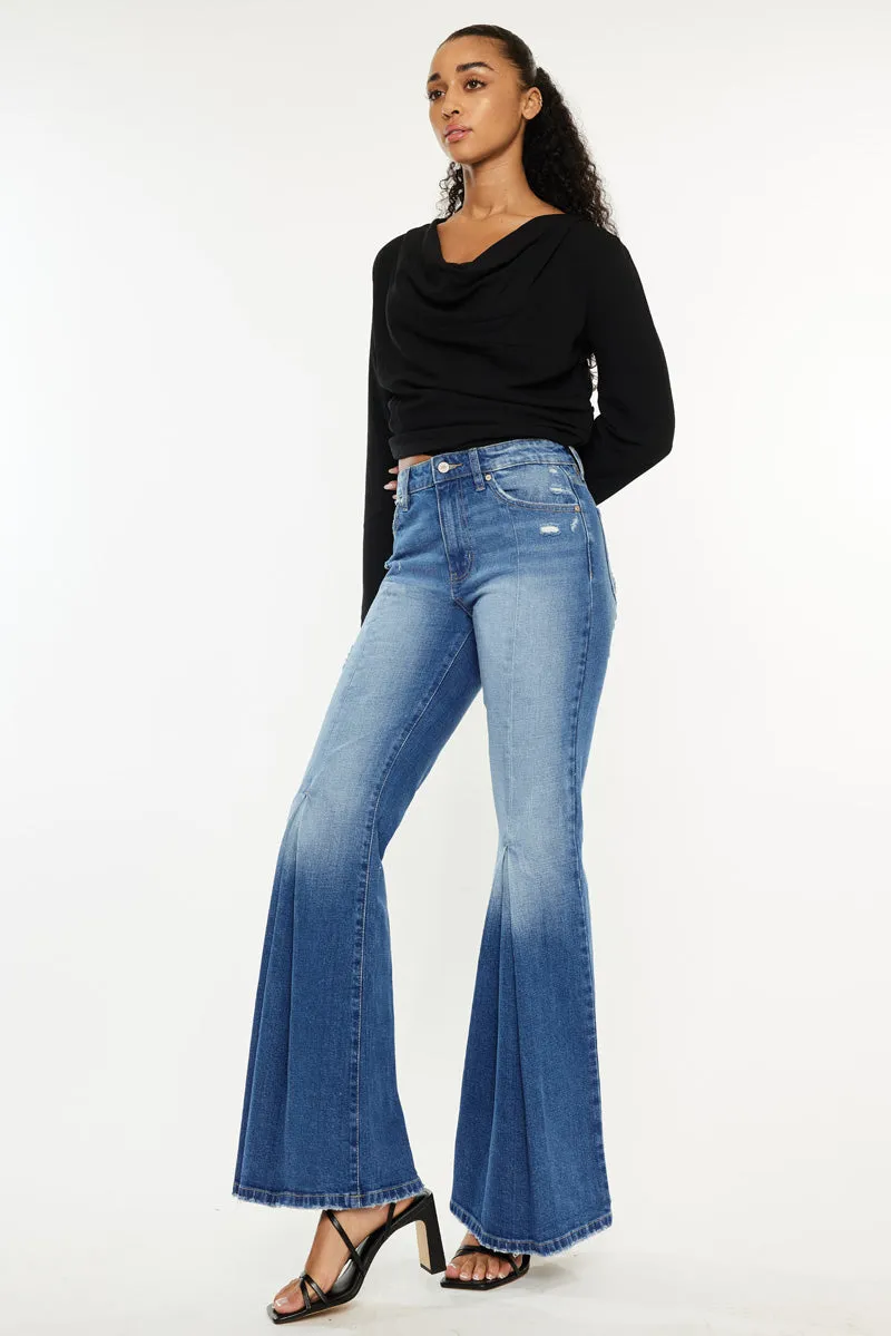 Evangeline High Rise Flare Jeans