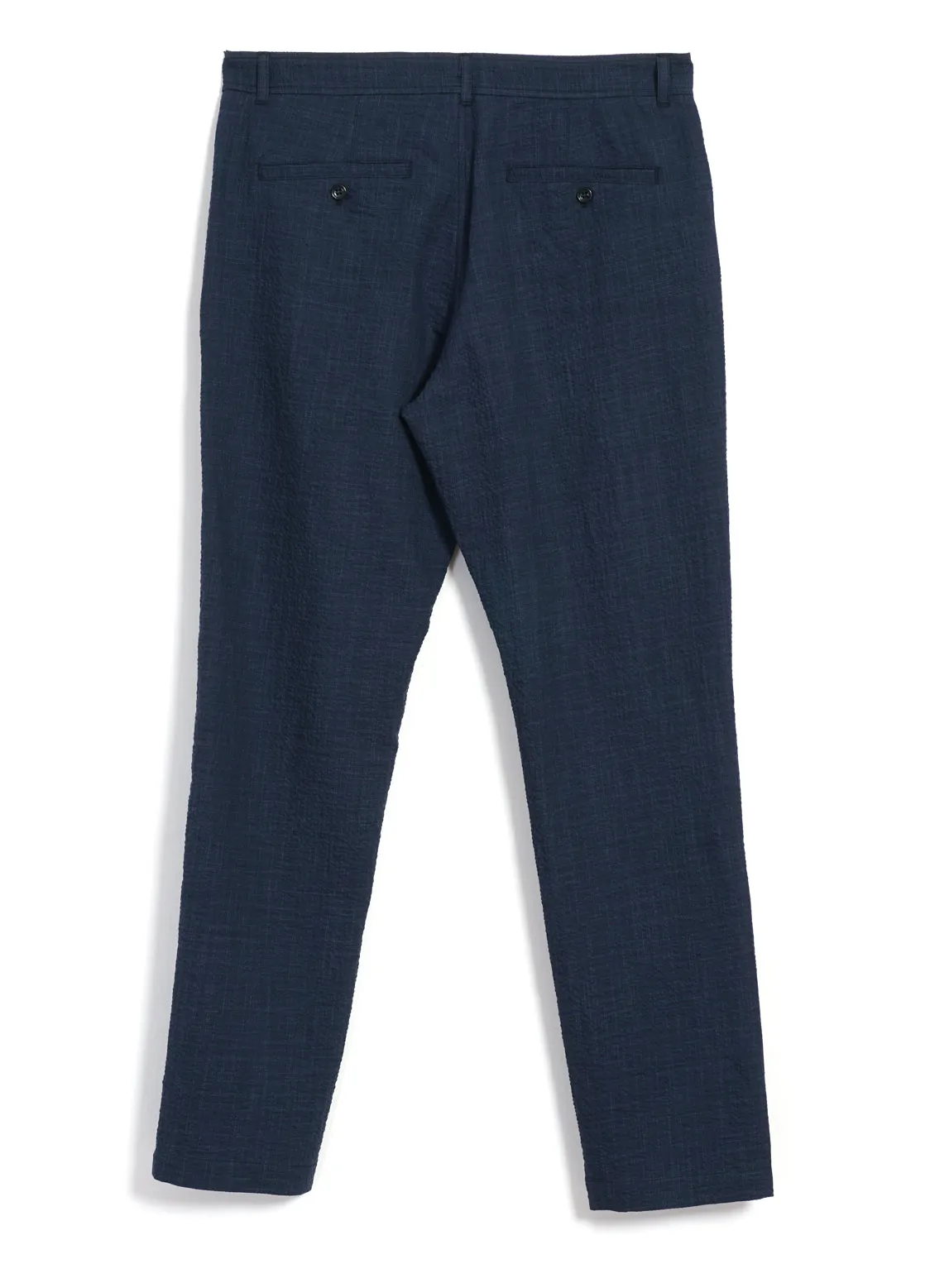 FRED | Regular Cut Trousers | Crinkle Blue