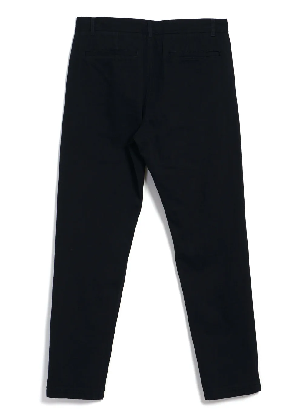 FRED | Regular Cut Work Trousers | Black Slub