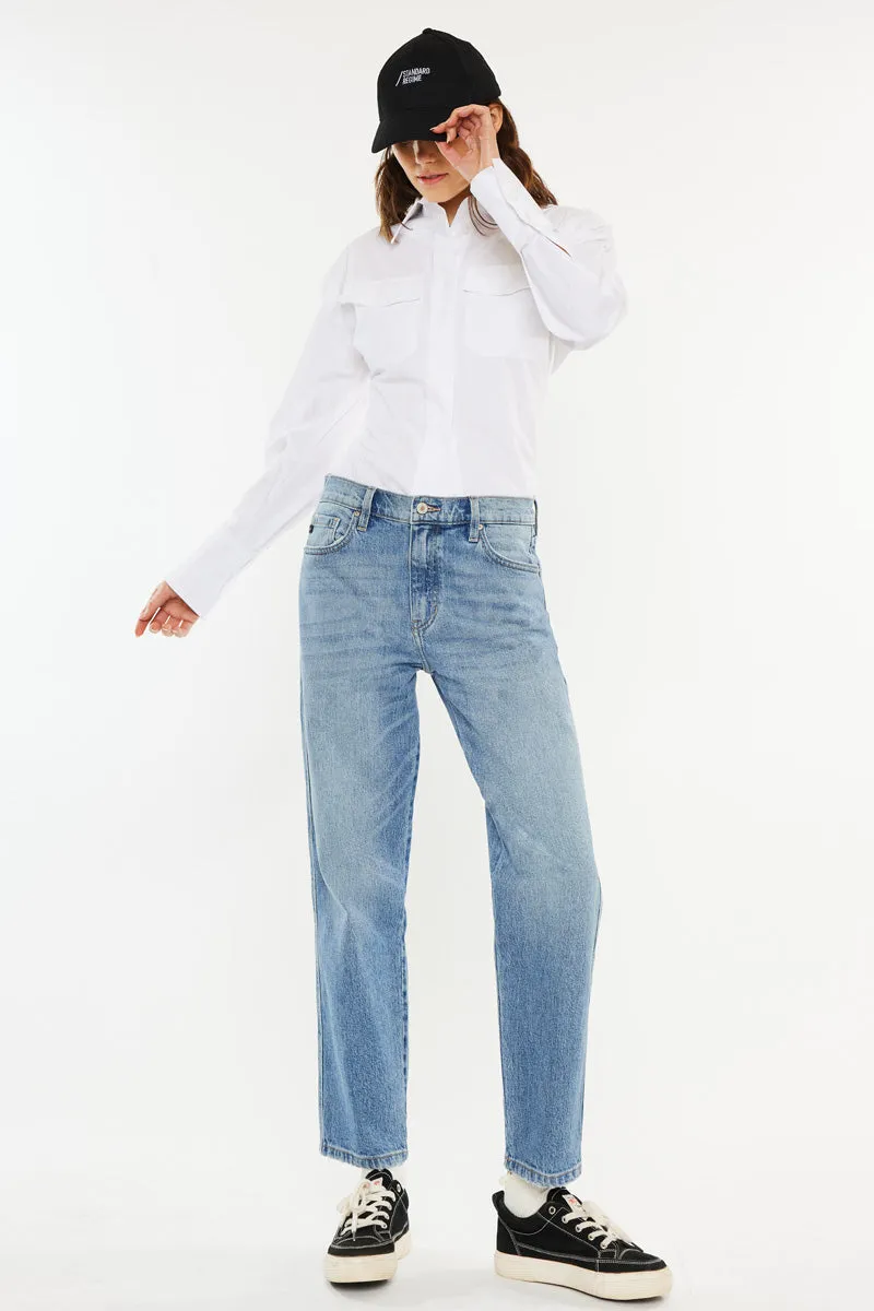 Gabby High Rise Slouch Fit Jeans