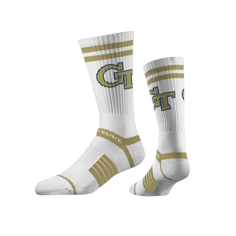 Georgia Tech Yellow Jackets GT Premium Crew Socks