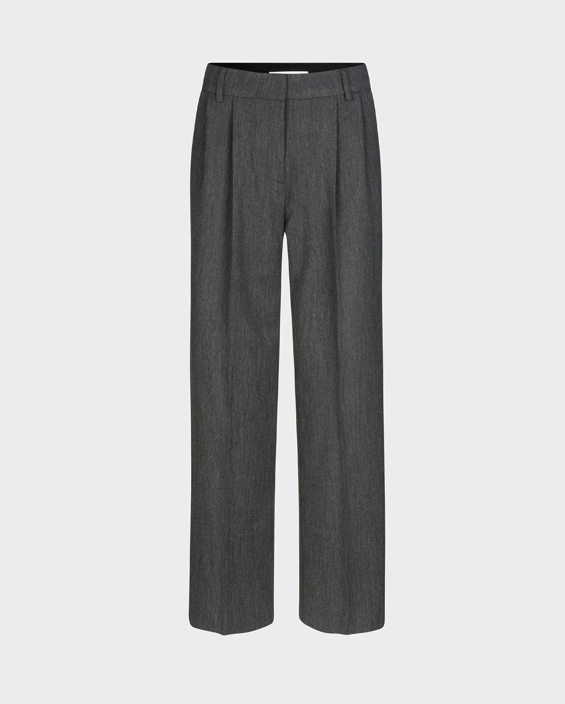 HAVENY TROUSERS / DARK GREY MEL