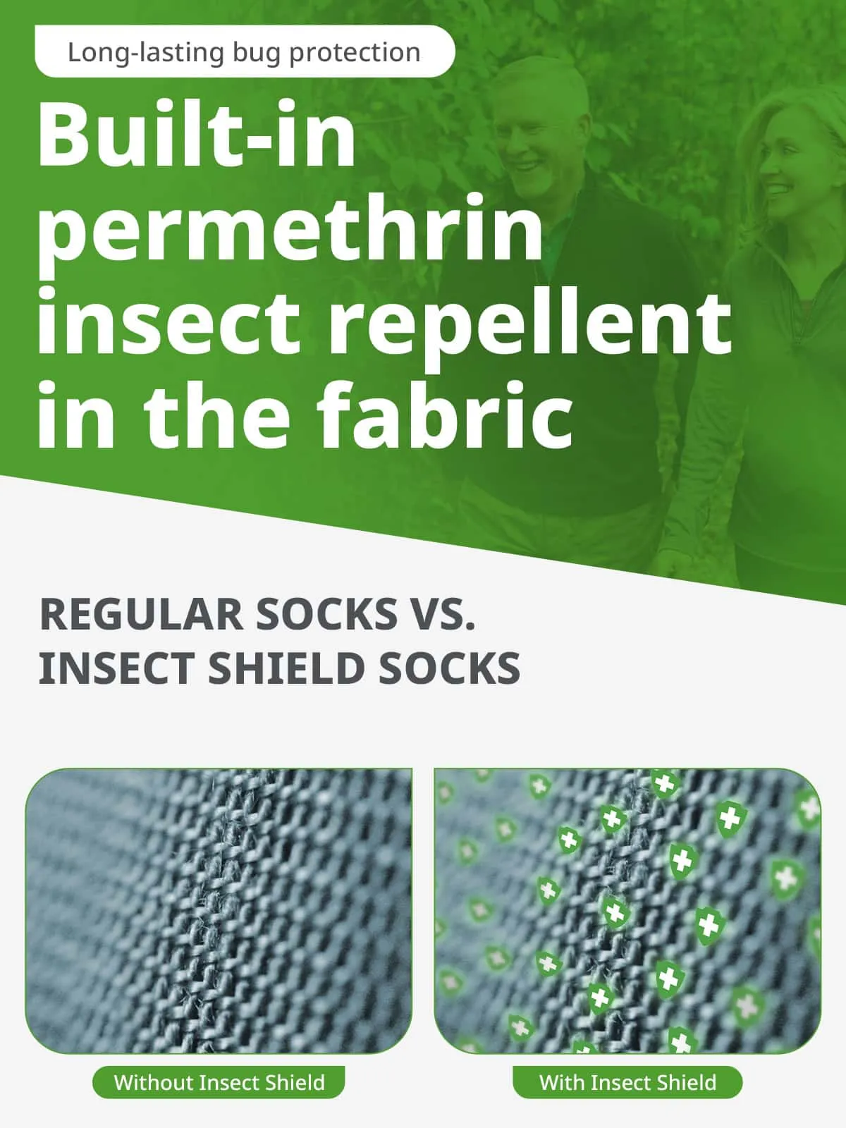 Insect Shield Golf & Sport Ankle Socks